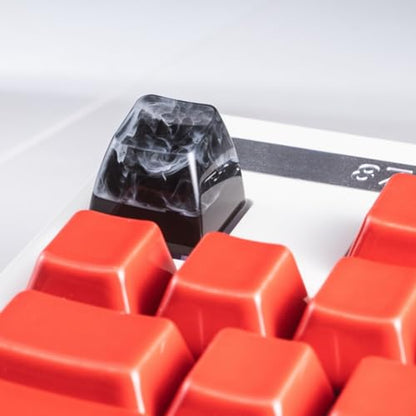 REDQIN ULTRAEQUIP Artisan Keycaps - Epoxy Resin Handmade Keycaps Mountain ESC Repalce Key Custom1U SA Profile fit MX Switc...