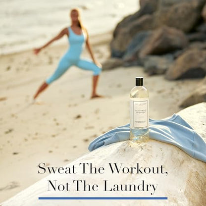 The Laundress Activewear Laundry Detergent, 32 Oz, Marine Fragrance, 4-in-1 Enzyme Blend for Workout Performance Fabrics, ...