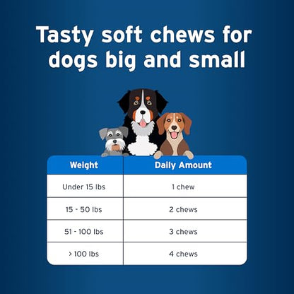 Pet Protect Dog Multivitamin, Vet-Formulated DVM Daily Soft Chews, Supports Ongoing Health & Wellness, Chicken-Flavor (120...