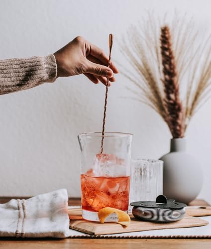 The Flagship Cocktail Mixing Glass | Professional Bar Tools & Barware for Bartending & Mixology | Bartender Mixing Pitcher...