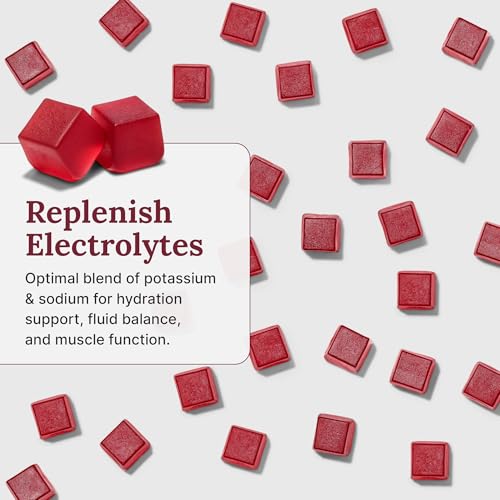 For Wellness Recovery Gummies Restore | Tart Cherry Energy Supplements with Electrolytes for Muscle Soreness, Post-Workout...