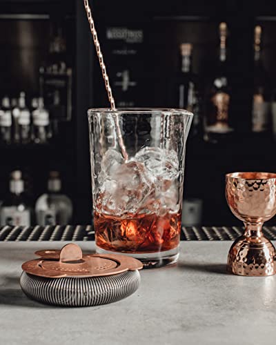 The Flagship Cocktail Mixing Glass | Professional Bar Tools & Barware for Bartending & Mixology | Bartender Mixing Pitcher...