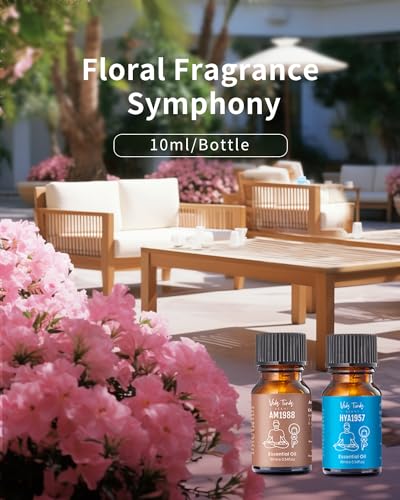 Hotel Scent Essential Oils Set, VEDA TINDA SCENT Luxury Hotel Diffuser Oil, Aromatherapy Gift Hotel Inspired Fragrance Oil...