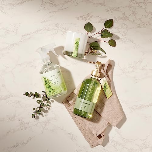 Thymes Aromatic Jar Candle - Eucalyptus Scented Candle for a Fresh Home Fragrance - Luxury Aromatherapy Candle - Single Wi...