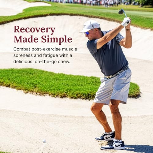 For Wellness Recovery Gummies Restore | Tart Cherry Energy Supplements with Electrolytes for Muscle Soreness, Post-Workout...