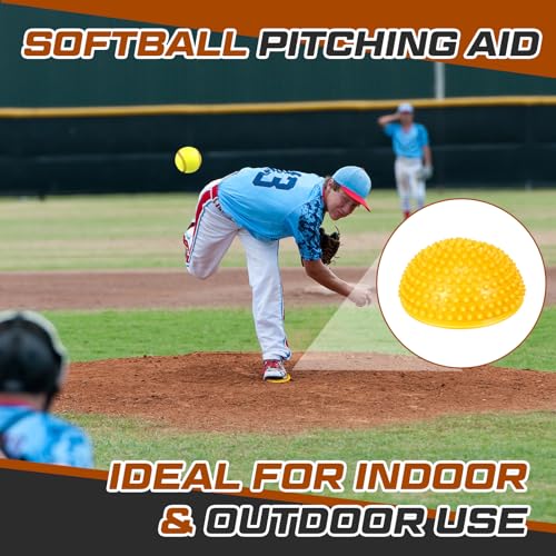 JellyArch 2 Pcs Softball Training Aid Pod Softball Pitching Tools Equipment for Pitcher Trainer Baseball Gear Hitting Thro...