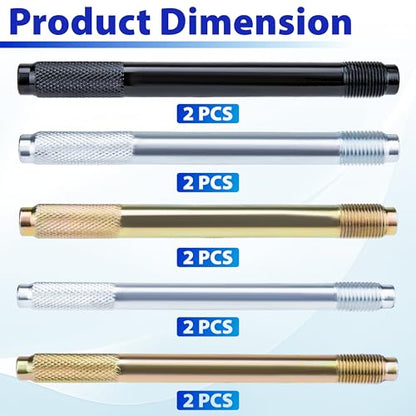 10 PCS Automotive Wheel Alignment Tool, Car Tire Alignment Stud Pin Kit, Steel Alloy Lug Bolts Mounting Tools for Mechanic...