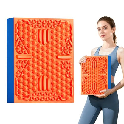 HAPBEAR Exercise Balance Pad - 15"x12" Non-Slip Textured Foam Balance Pad with 2-in-1 Stability & Massage - 2.2" Thick TPE...