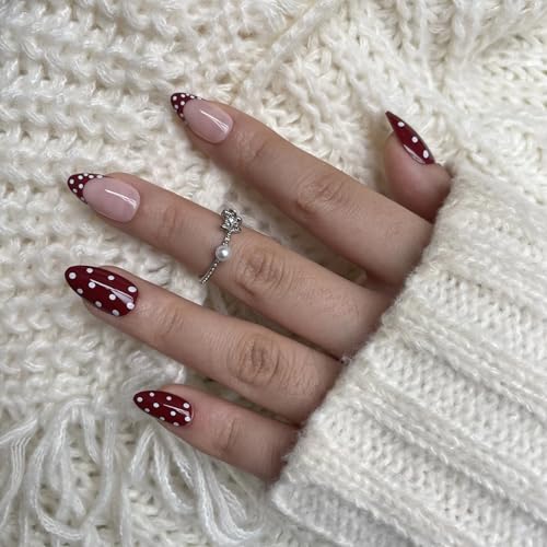 Lubnae Luxury Collection Press-On Nails – Collection – 30 Reusable Nails with Glue – Oval Short – Salon Quality at Home (S...