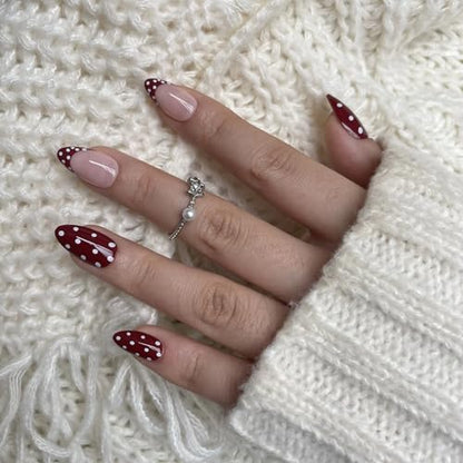 Lubnae Luxury Collection Press-On Nails – Collection – 30 Reusable Nails with Glue – Oval Short – Salon Quality at Home (S...