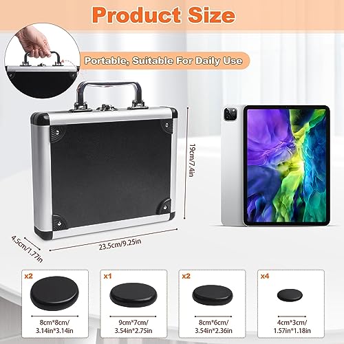 Primachen Hot Stones Massage Warmer Kit, 9Pcs Hot Stones Massage Set Portable Hot Stone with Heater, Hot Rocks Basalt Mass...