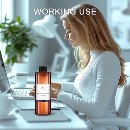 SOXCOMFY Diffuser Oil Luxury Essential Oils for Diffuser Refill & Air Freshener,Long-Lasting Natural Home Fragrance and Ho...