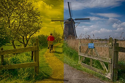 DGK Color Tools DKC-Pro 5" x 7" Set of 2 White Balance and Color Calibration Charts with 12% and 18% Gray - Pro Quality - ...