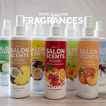 Bark2Basics Salon Scents Pet Grooming Cologne - 8 oz, Natural Professional Groomer Perfume for Dogs and Cats, Long Lastin...