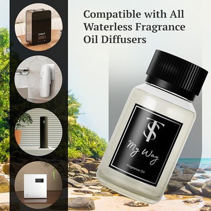 My Way Diffuser Oil Aromatherapy- Premiere Luxury Home Fragrance Essential Oil - Best Smelling Fragrance Oil Diffuser - 5 ...
