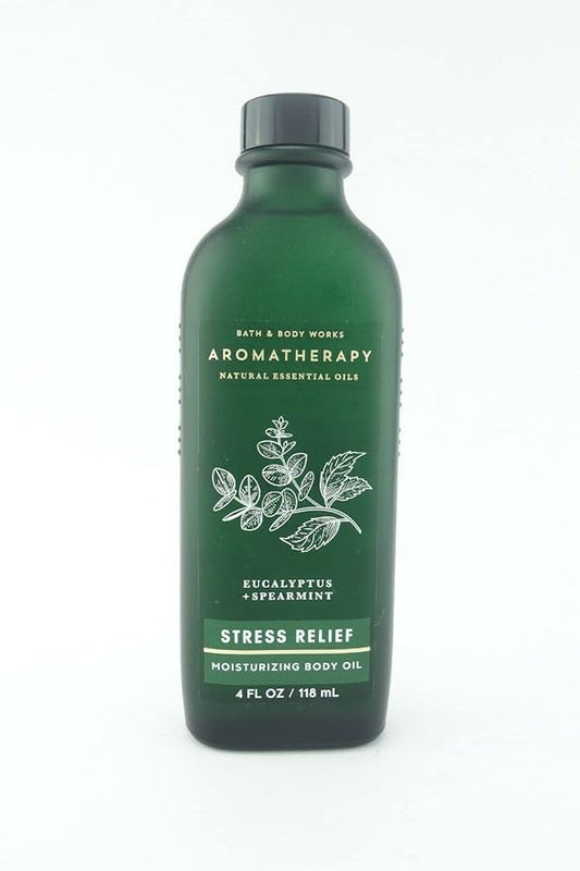 Bath & Body Works Aromatherapy Moisturizing Body Oil 4 fl oz (Eucalyptus Spearmint)