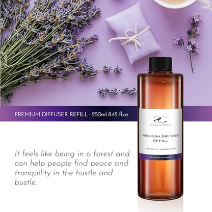 SOXCOMFY Diffuser Oil Luxury Essential Oils for Diffuser Refill & Air Freshener,Long-Lasting Natural Home Fragrance and Ho...