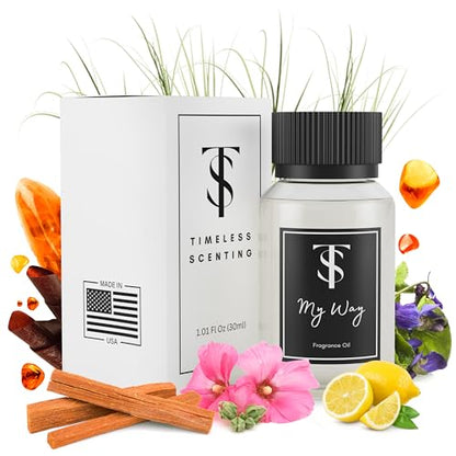 My Way Diffuser Oil Aromatherapy- Premiere Luxury Home Fragrance Essential Oil - Best Smelling Fragrance Oil Diffuser - 5 ...