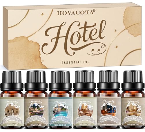 Essential Oil Set, Pure Essential Oils for Diffusers Home, Skin Care, Massage, Fragrance Oil Scents Including White Tea,Ja...