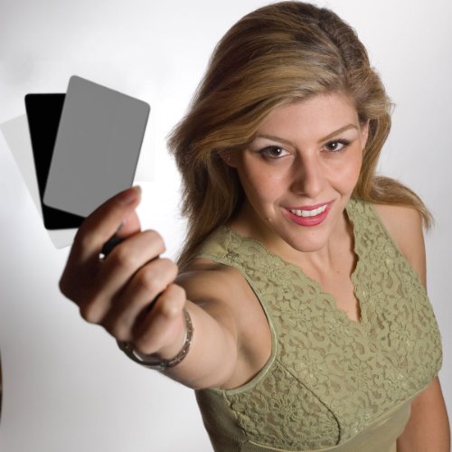 DGK Color Tools Optek Premium Reference White Balance Card Set- 3 Card Set- 3 Card Digital Color Correction Tool