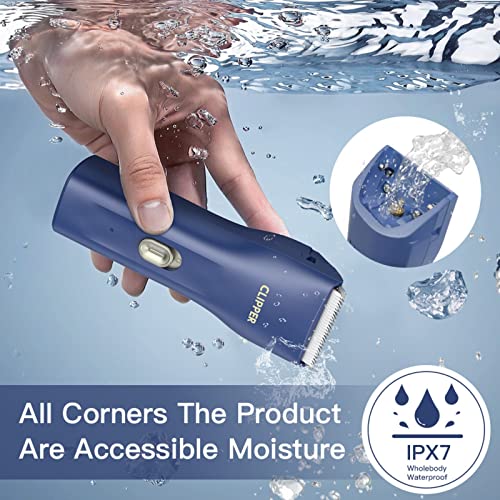 Grimgrow Dog Grooming Kit Clipper for Thick Coat Low Noise Cordless Cat Hair Trimmer Rechargeable Shaver Pet Grooming Tool...