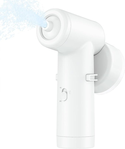 EVINYEP Rechargeable Bath Jets for Tub, Impact Force 65 kPa Bath Jet Spa, Bubble and Flow-Massage Two Mode, Adjustable Spe...