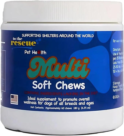to The Rescue Dog Multivitamin Supplement - Ideal Supplement to Promote Overall Wellness for Dogs of All Breads and Ages -...