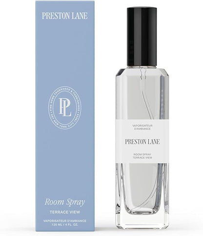 Preston Lane Luxury Room Spray, Terrace View Scent – Water-Based Home Fragrance with Patented Hydra-Technology | Long-Last...