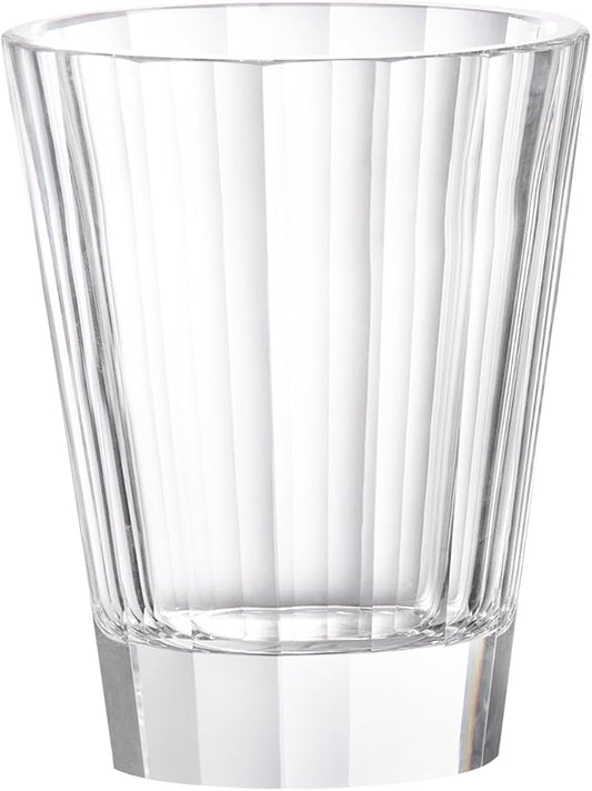 KAMMAK Crystal Ice Bucket, Clear Glass Ice Cube Bucket, Wine Cooler, Luxury Transparent Ice Container for Whiskey, Red Win...