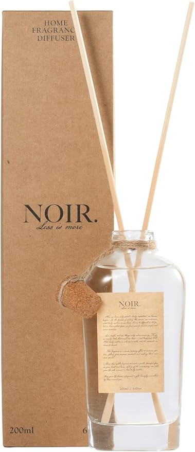 NOIRSCENT Reed Diffuser Suite Woody Home Fragrance Luxury Woody Aroma Diffuser for Home, Bedroom, Bathroom Decor and Acces...