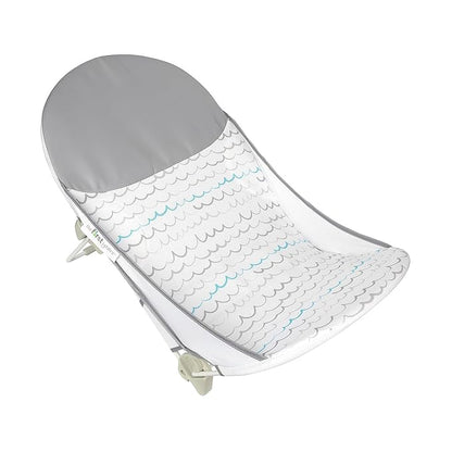 The First Years Sure Comfort Folding Baby Bather - Foldable Baby Bath Seat and Lounger for Home or On the Go - for Sink or...