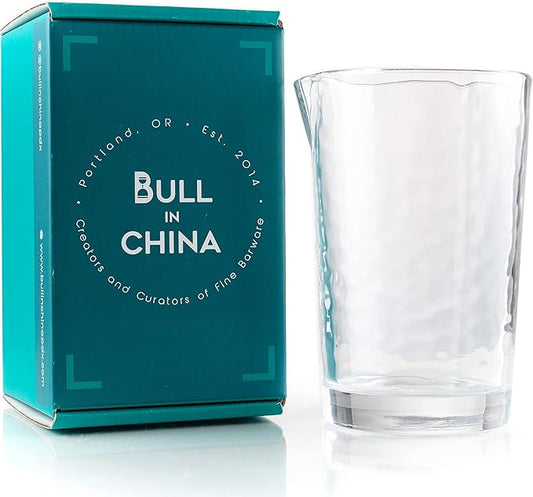 The Flagship Cocktail Mixing Glass | Professional Bar Tools & Barware for Bartending & Mixology | Bartender Mixing Pitcher...