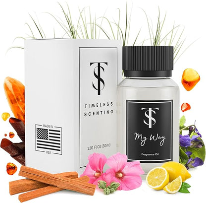 My Way Diffuser Oil Aromatherapy- Premiere Luxury Home Fragrance Essential Oil - Best Smelling Fragrance Oil Diffuser - 5 ...
